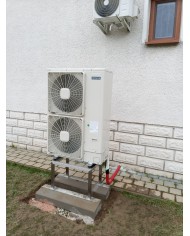 Realizácia tepelného čerpadla HITACHI - Trebostovo