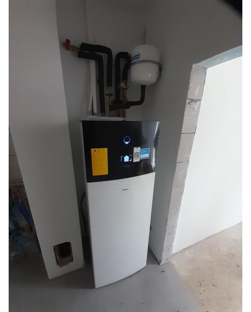 Realizácia tepelného čerpadla DAIKIN Altherma - Ovčiarsko