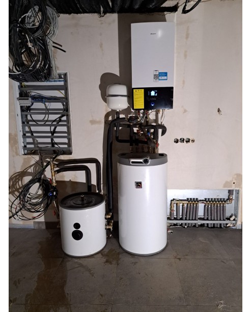 Realizácia tepelného čerpadla DAIKIN Altherma - Mojš