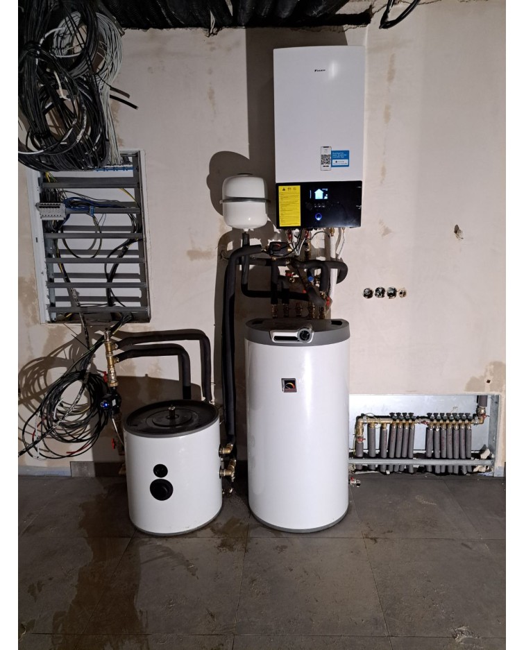 Realizácia tepelného čerpadla DAIKIN Altherma - Mojš