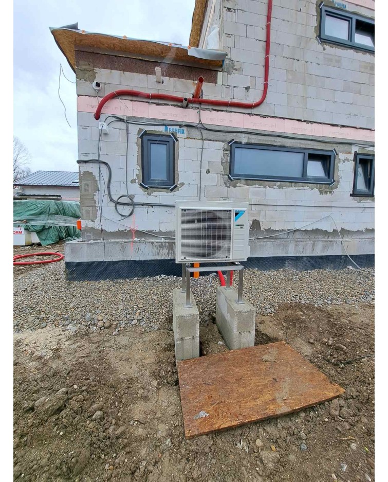 Realizácia tepelného čerpadla DAIKIN Altherma - Mojš