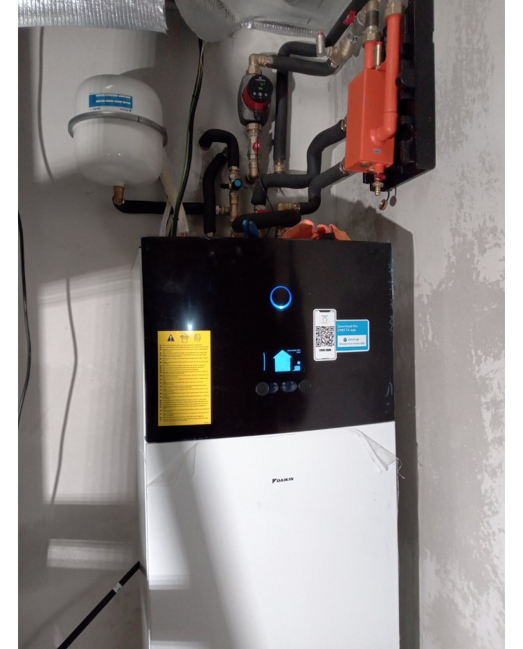 Realizácia tepelného čerpadla DAIKIN Altherma - Hliník nad Váhom