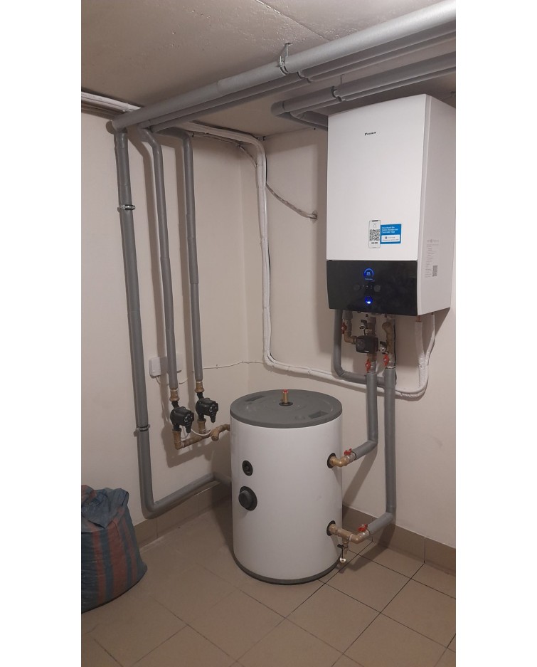 Realizácia tepelného čerpadla DAIKIN Altherma - Vavrečka