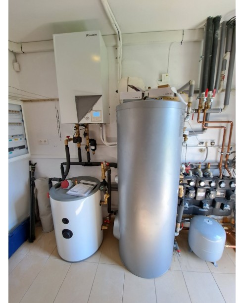 Realizácia tepelného čerpadla DAIKIN Altherma - Dolný Kalník