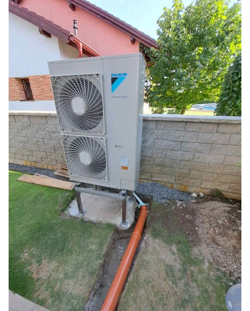 Realizácia tepelného čerpadla DAIKIN Altherma - Dolný Kalník