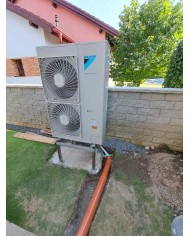 Realizácia tepelného čerpadla DAIKIN Altherma - Dolný Kalník