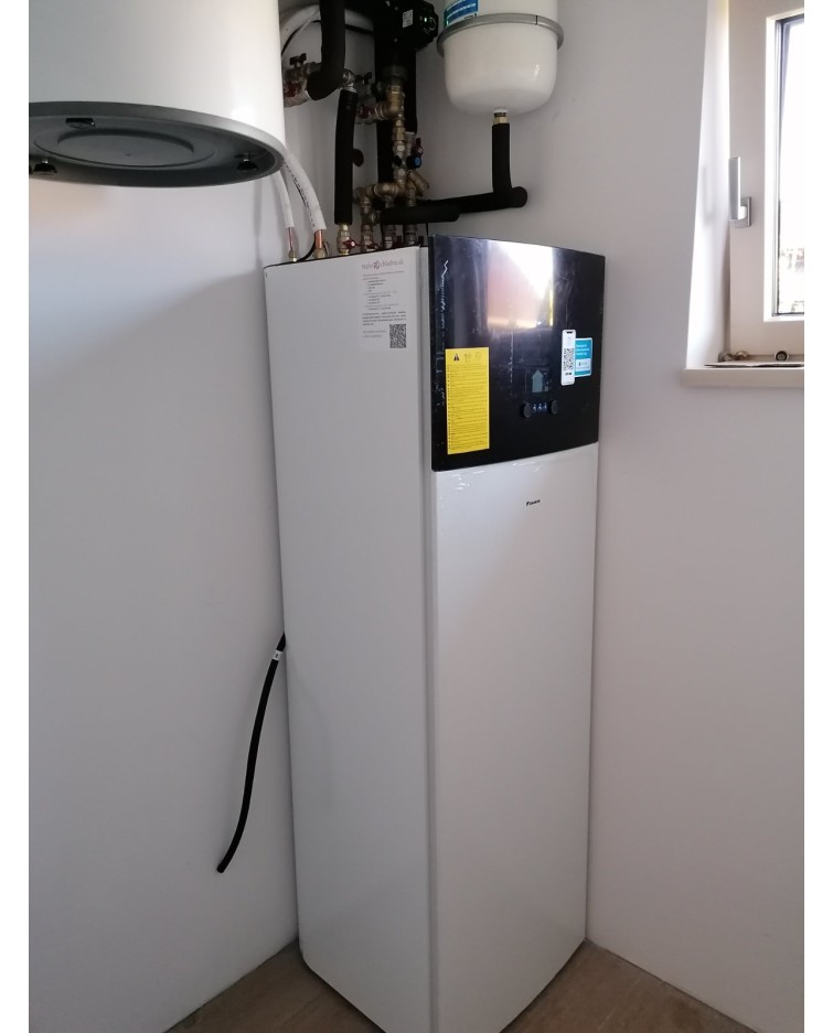 Realizácia tepelného čerpadla DAIKIN Altherma - Rosina