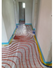 Realizácia podlahového vykurovania - Považské Podhradie