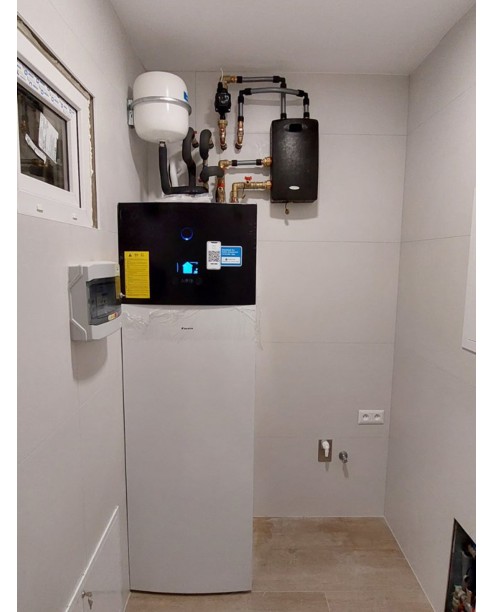 Realizácia tepelného čerpadla DAIKIN Altherma - Považské Podhradie