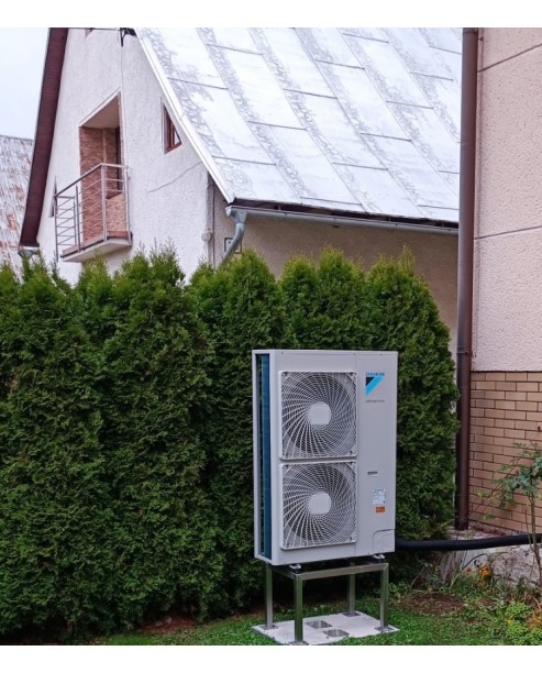 Realizácia tepelného čerpadla DAIKIN Altherma - Lazy pod Makytou