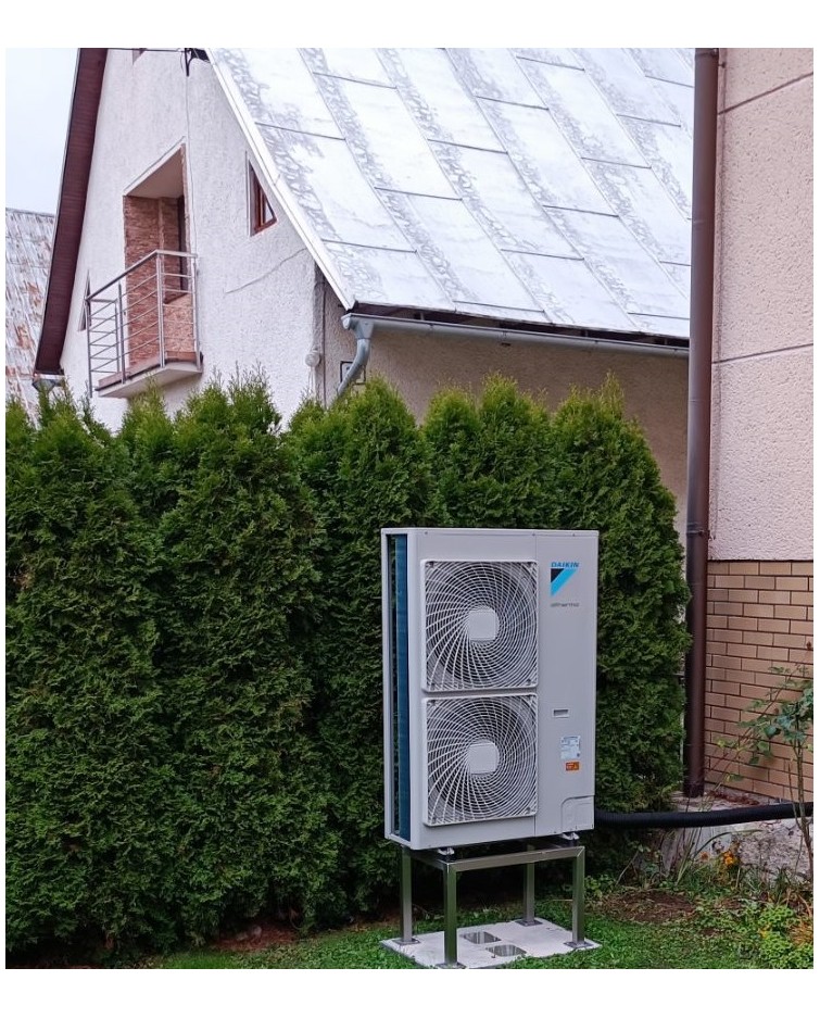 Realizácia tepelného čerpadla DAIKIN Altherma - Lazy pod Makytou