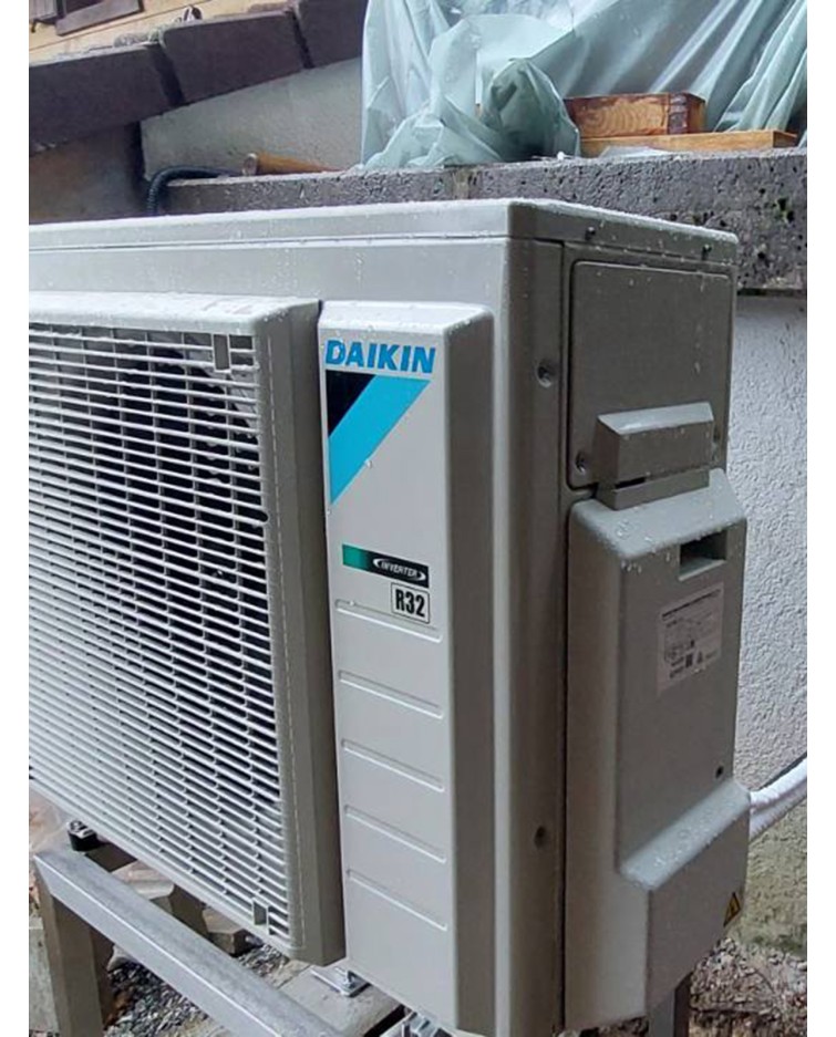 Realizácia tepelného čerpadla DAIKIN Altherma - Švajčiarsko