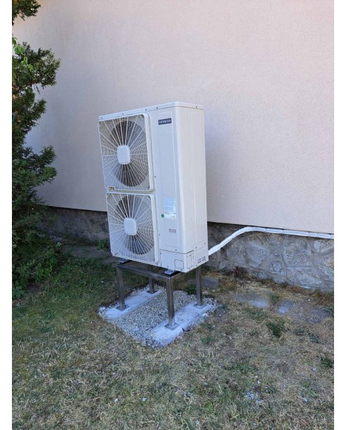 Realizácia tepelného čerpadla HITACHI - Vrútky