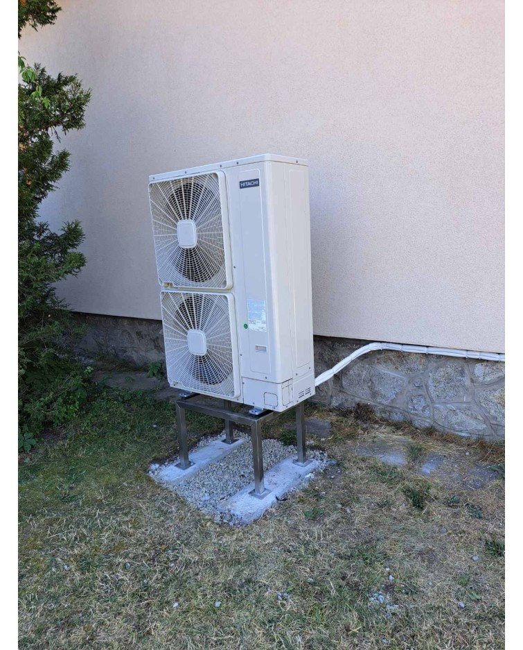 Realizácia tepelného čerpadla HITACHI - Vrútky