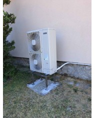 Realizácia tepelného čerpadla HITACHI - Vrútky