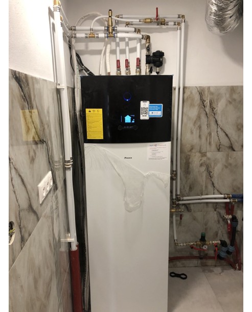 Realizácia tepelného čerpadla DAIKIN Altherma - Teplička nad Váhom