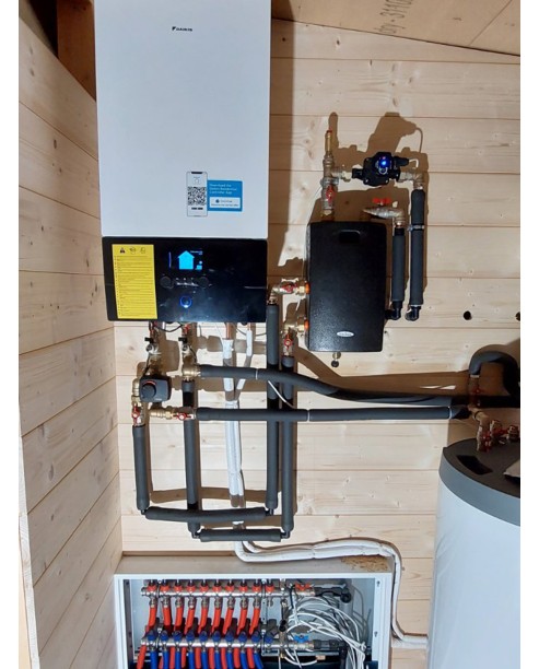 Realizácia tepelného čerpadla DAIKIN Altherma - Tatry