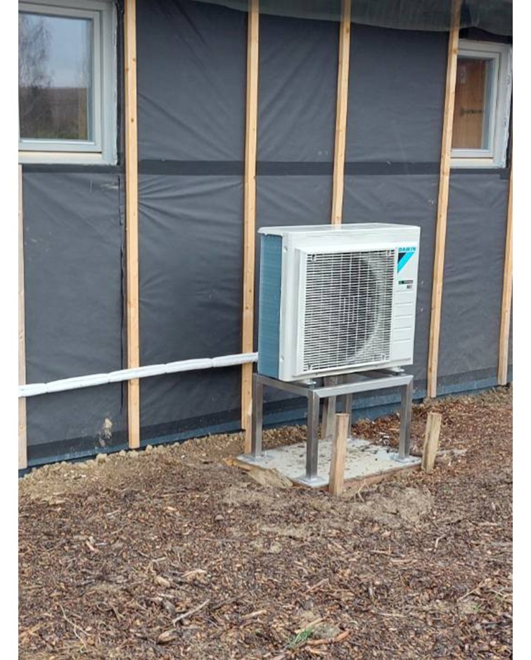 Realizácia tepelného čerpadla DAIKIN Altherma - Tatry