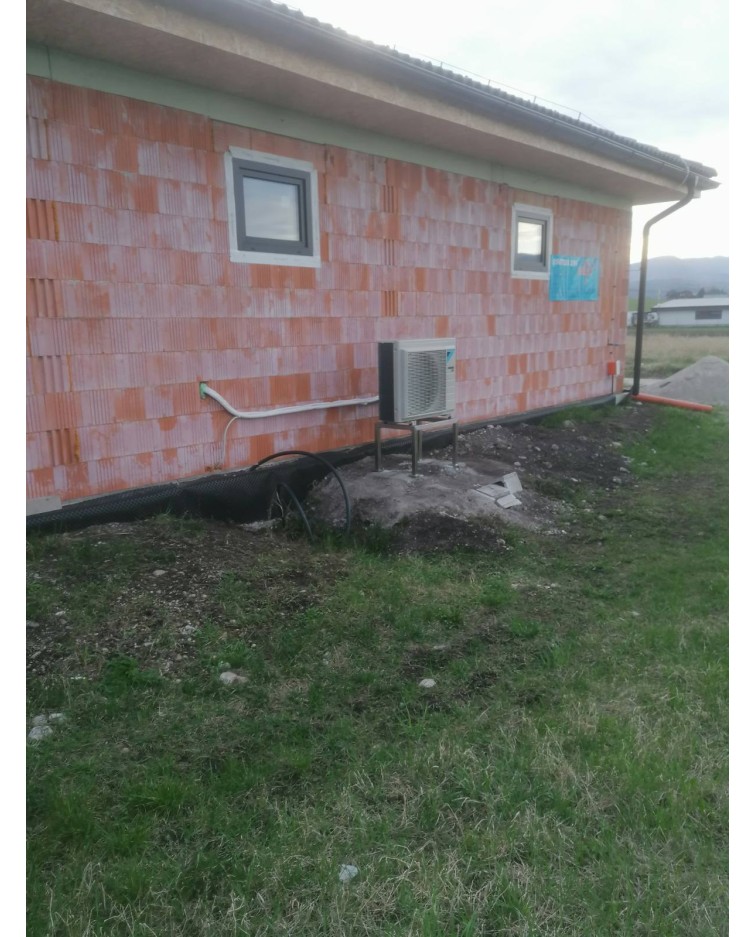 Realizácia tepelného čerpadla DAIKIN Altherma - Rakovo