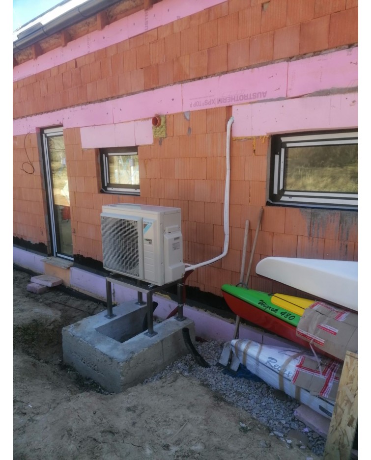 Realizácia tepelného čerpadla DAIKIN Altherma - Nitranské Hrnčiarovce