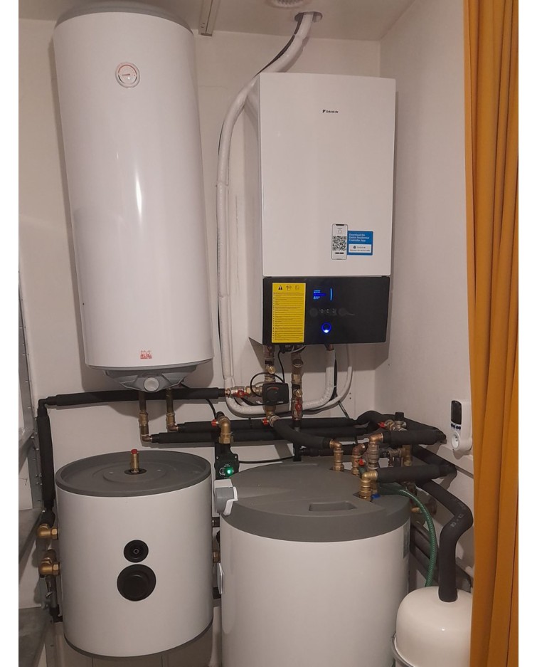 Realizácia tepelného čerpadla DAIKIN Altherma - Miloslavov