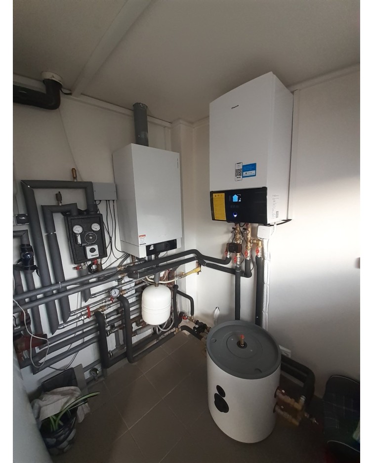Realizácia tepelného čerpadla DAIKIN Altherma - Varín