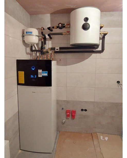 Realizácia tepelného čerpadla DAIKIN Altherma - Lietavská Svinná