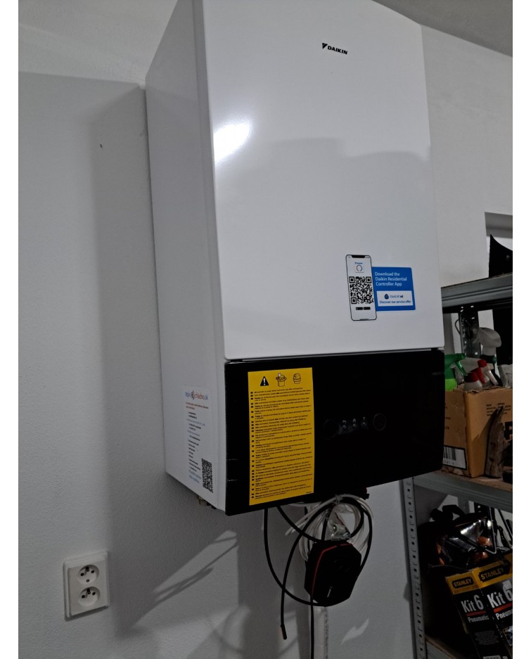 Realizácia tepelného čerpadla DAIKIN Altherma - Gbeľany