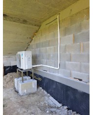 Realizácia tepelného čerpadla DAIKIN Altherma - Zadubnie