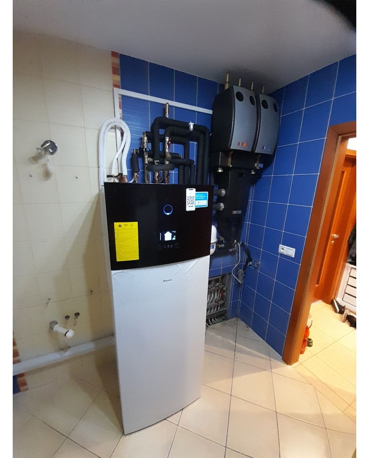 Realizácia tepelného čerpadla DAIKIN Altherma - Považská Bystrica