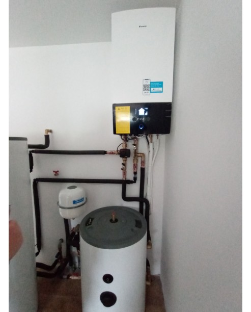 Realizácia tepelného čerpadla DAIKIN Altherma - Oravský Podzámok