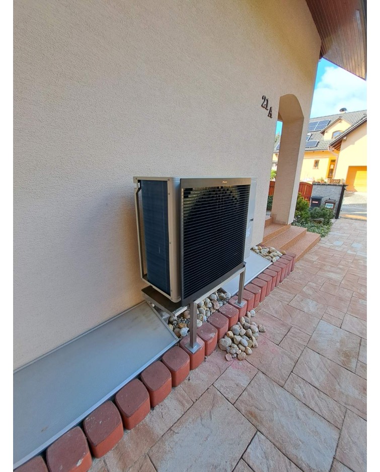 Realizácia tepelného čerpadla DAIKIN Altherma - Martin