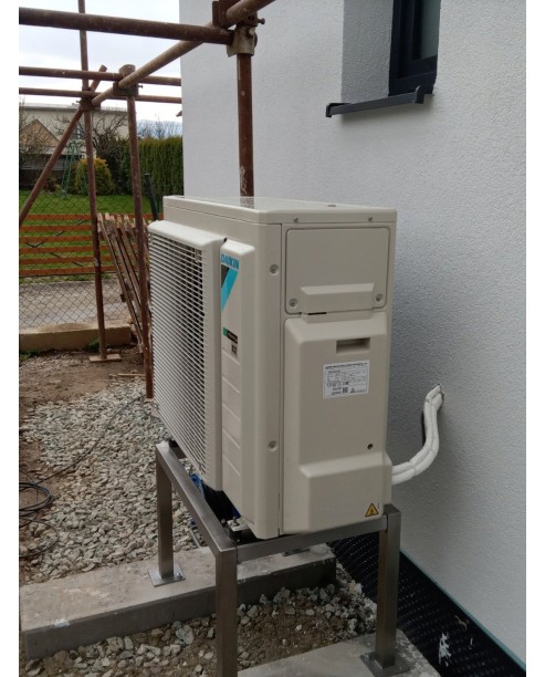 Realizácia tepelného čerpadla DAIKIN Altherma - Tomčany