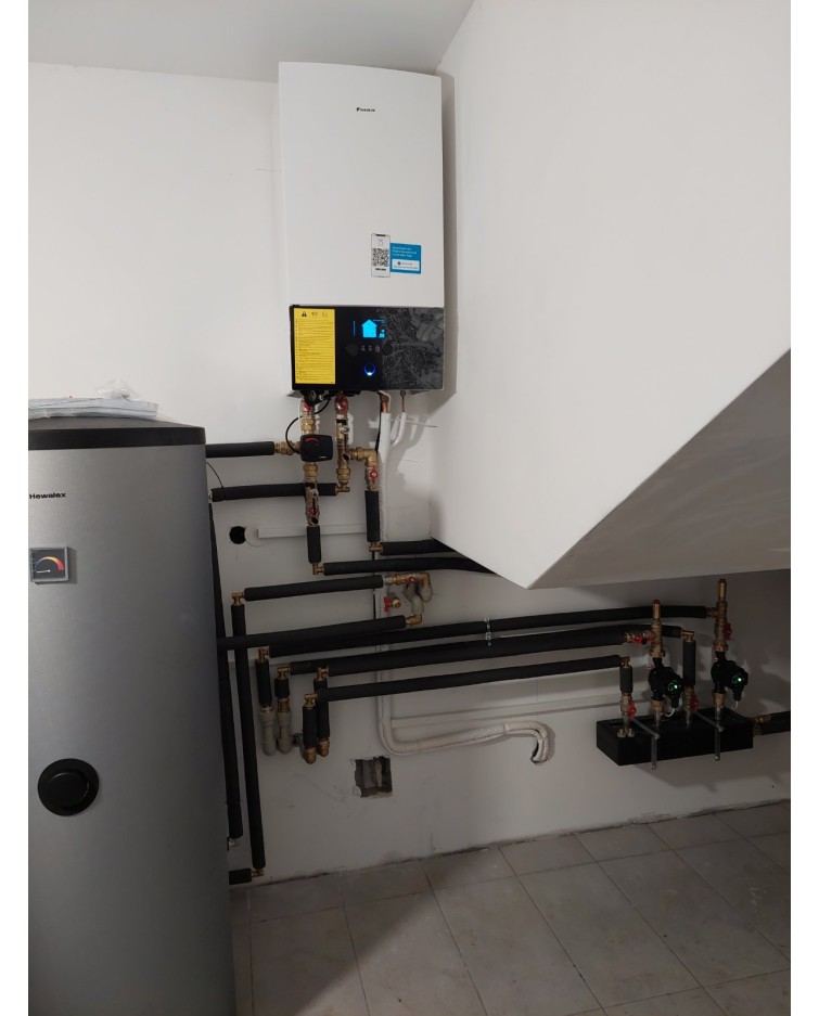 Realizácia tepelného čerpadla DAIKIN Altherma - Trstená