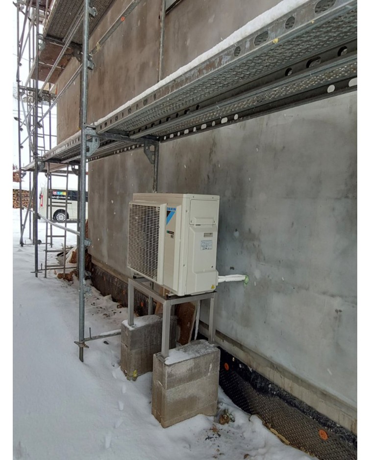 Realizácia tepelného čerpadla DAIKIN Altherma - Trstená