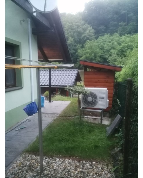 Realizácia tepelného čerpadla HITACHI - LadceI
