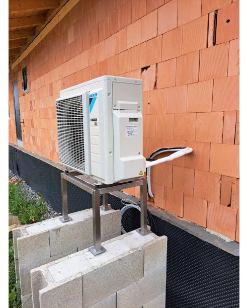 Realizácia tepelného čerpadla DAIKIN Altherma - Hruštín