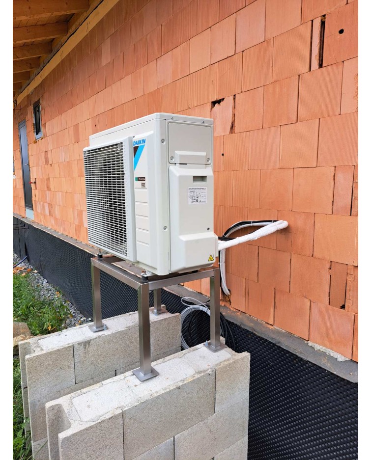 Realizácia tepelného čerpadla DAIKIN Altherma - Hruštín