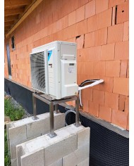 Realizácia tepelného čerpadla DAIKIN Altherma - Hruštín