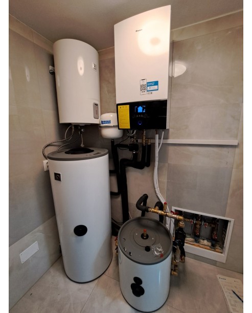 Realizácia tepelného čerpadla DAIKIN Altherma - Oravská Lesná