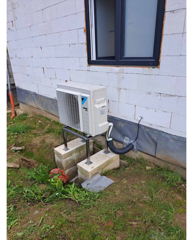 Realizácia tepelného čerpadla DAIKIN Altherma - Vydrná