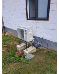 Realizácia tepelného čerpadla DAIKIN Altherma - Vydrná