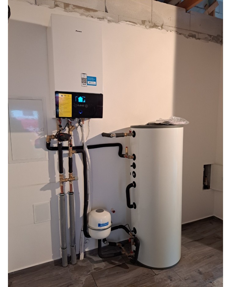 Realizácia tepelného čerpadla DAIKIN Altherma - Vydrná