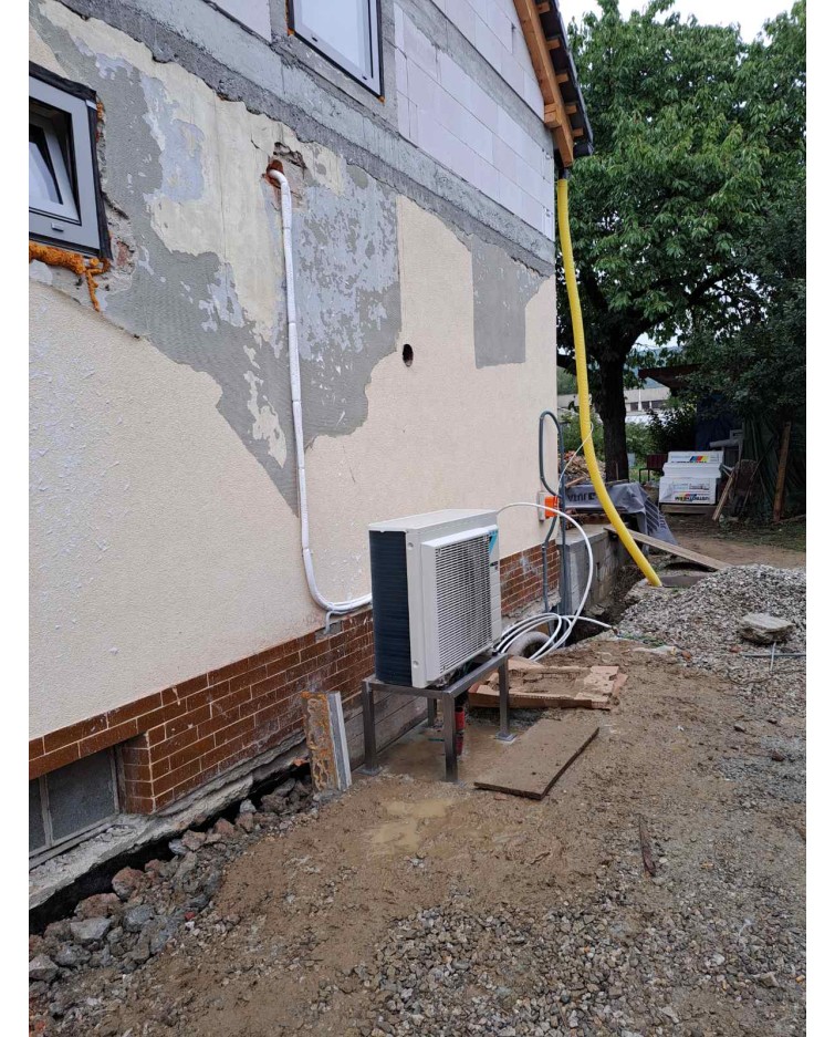 Realizácia tepelného čerpadla DAIKIN Altherma - Trenčín
