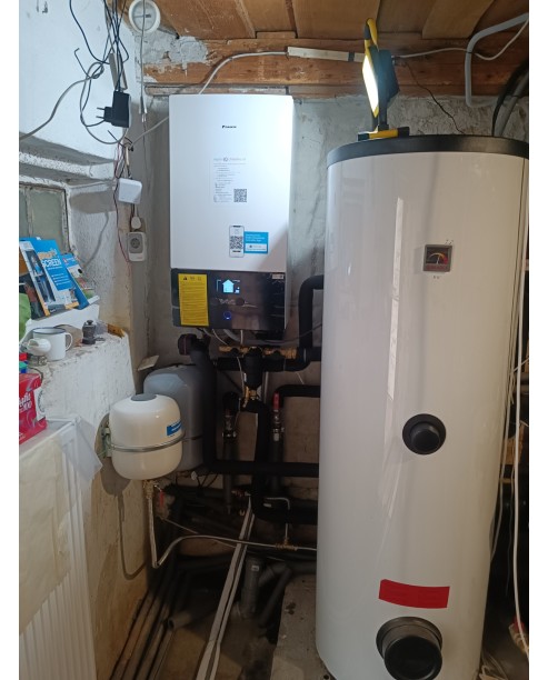 Realizácia tepelného čerpadla DAIKIN Altherma - Levice