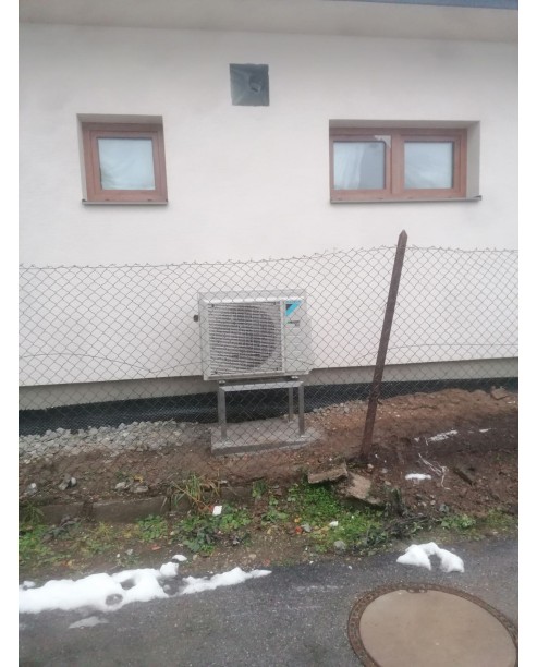 Realizácia tepelného čerpadla DAIKIN Altherma - Radoľa