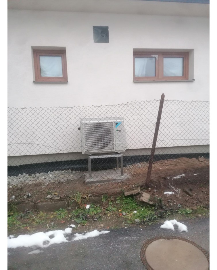 Realizácia tepelného čerpadla DAIKIN Altherma - Radoľa