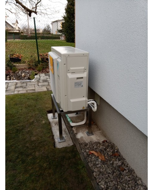 Realizácia tepelného čerpadla DAIKIN Altherma - Martin