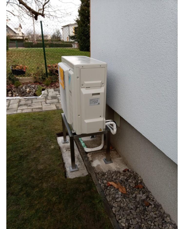 Realizácia tepelného čerpadla DAIKIN Altherma - Martin