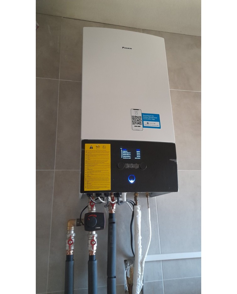 Realizácia tepelného čerpadla DAIKIN Altherma - Rosina